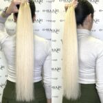 Αλογοουρά ponytail φυσικά μαλλιά bronze line 60-65cm Silver#