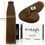 Τρέσα Φυσική Bronze Line Hair 60-65cm 6# Ash Brown