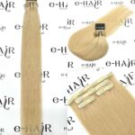 Τρέσα Φυσική Bronze line Hair Με Clips 60-65cm 100gram Silver#