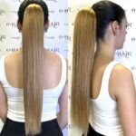 Αλογοουρά Ponytail Φυσικά Μαλλιά Silver Line Με Χτενάκι 55cm 16B#