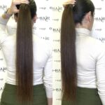 Αλογοουρά ponytail φυσικά μαλλιά bronze line 60-65cm 4#Brown