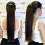 Αλογοουρά Ponytail Φυσικά Μαλλιά Silver Line Με Χτενάκι 55cm 2# Dark Brown