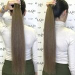 Αλογοουρά ponytail φυσικά μαλλιά bronze line 60-65cm 6#