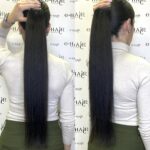 Αλογοουρά ponytail φυσικά μαλλιά bronze line 60-65cm 1b# Natural Black