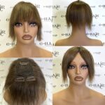 Γυναικείο Τουπέ Μαλλιών Κορυφής Virgin Line One Donor Baby Hair Undyed 25cm