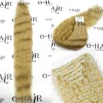 Τρέσα Φυσική με Clips Russian Hair Gold line Wave 60-65cm 22#