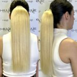 Αλογοουρά Ponytail Φυσικά Μαλλιά Silver Line Με Χτενάκι 45-50cm 613# Gold Blonde