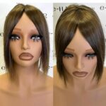 Γυναικείο Τουπέ Μαλλιών Κορυφής Virgin Line One Donor Baby Hair Undyed 30cm 6#