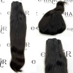 Τρέσα Φυσική Virgin Line One Donor Baby Hair Undyed 55cm 1Β# Natural Black 150Gram