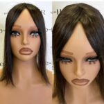 Γυναικείο Τουπέ Μαλλιών Κορυφής Virgin Line One Donor Baby Hair Undyed 30-35cm 2#
