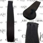 Τρέσα Φυσική Virgin Line One Donor Baby Hair Undyed 60cm 1b# Natural Black 175 Gram