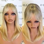 Περούκα balayage συνθετική Τρίχα Sm242 Πάτρα