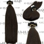 Extensions Slavic Hair One Donor 55cm 2# Dark Brown 1gr