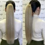 Αλογοουρά ponytail φυσικά μαλλιά bronze line 55-60cm  Mix3#