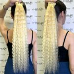 Αλογοουρά Φυσική Russian Hair Gold Line Deep Wave 60-65cm 613#