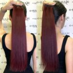 Αλογοουρά Φυσική Russian Hair Gold Line 55cm 99J# Deep Red