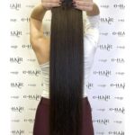 Αλογοουρά ponytail φυσικά μαλλιά bronze line 75-80CM 200gram 2#Dark Brown