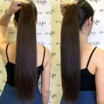 Αλογοουρά Φυσική Russian Hair Gold Line 60cm 2# Dark Brown