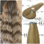 Tape Extensions Gold Line 10 Pcs MIX3# 60-65cm