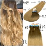 Tape Extensions Gold Line 10 Pcs Ombre BB# 60-65cm