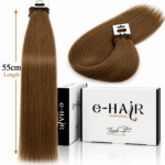 Τρέσα Φυσική  Bronze Line Hair 55cm 5# Medium Brown