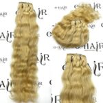Τρέσα Φυσική Wavy ‘Butterfly’ Russian Hair Gold Line 45-50cm 613# Standard Blonde