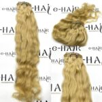 Τρέσα Φυσική Wavy ‘Butterfly’ Russian Hair Gold Line 45-50cm 24# Honey Blonde