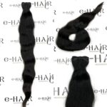 Τρέσα Φυσική Wavy Virgin Line One Donor Undyed 65-70cm 1b# Natural black 100 Gram