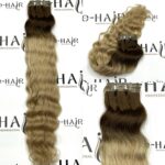Τρέσα Φυσική Wavy ‘Butterfly’ Russian Hair Gold Line 45-50cm T8/60# Ombre