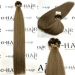Extensions Gold Line Russian Hair 65cm 8# Sand Light Brown