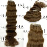 Τρέσα Φυσική Wavy ‘Butterfly’ Russian Hair Gold line 9# 45-50cm