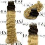 Τρέσα Φυσική Wavy ‘Butterfly’ Russian Hair Gold Line 45-50cm 6/613# Ombre
