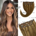 Τρέσα Φυσική Silver Line Με Clips 45-50cm P6/27# Highlights