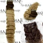 Τρέσα Φυσική Wavy Russian Hair Gold Line Με Clips  45-50cm T8/60# Ombre