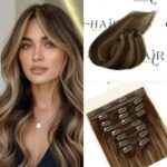 Τρέσα Φυσική Silver Line Με Clips 45-50cm P4/27# Highlights