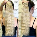 Αλογοουρά Φυσική Wavy Russian Hair Gold line 60# Blonde# 45-50cm