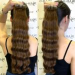 Αλογοουρά Φυσική Wavy Russian Hair Gold line 7# 45-50cm