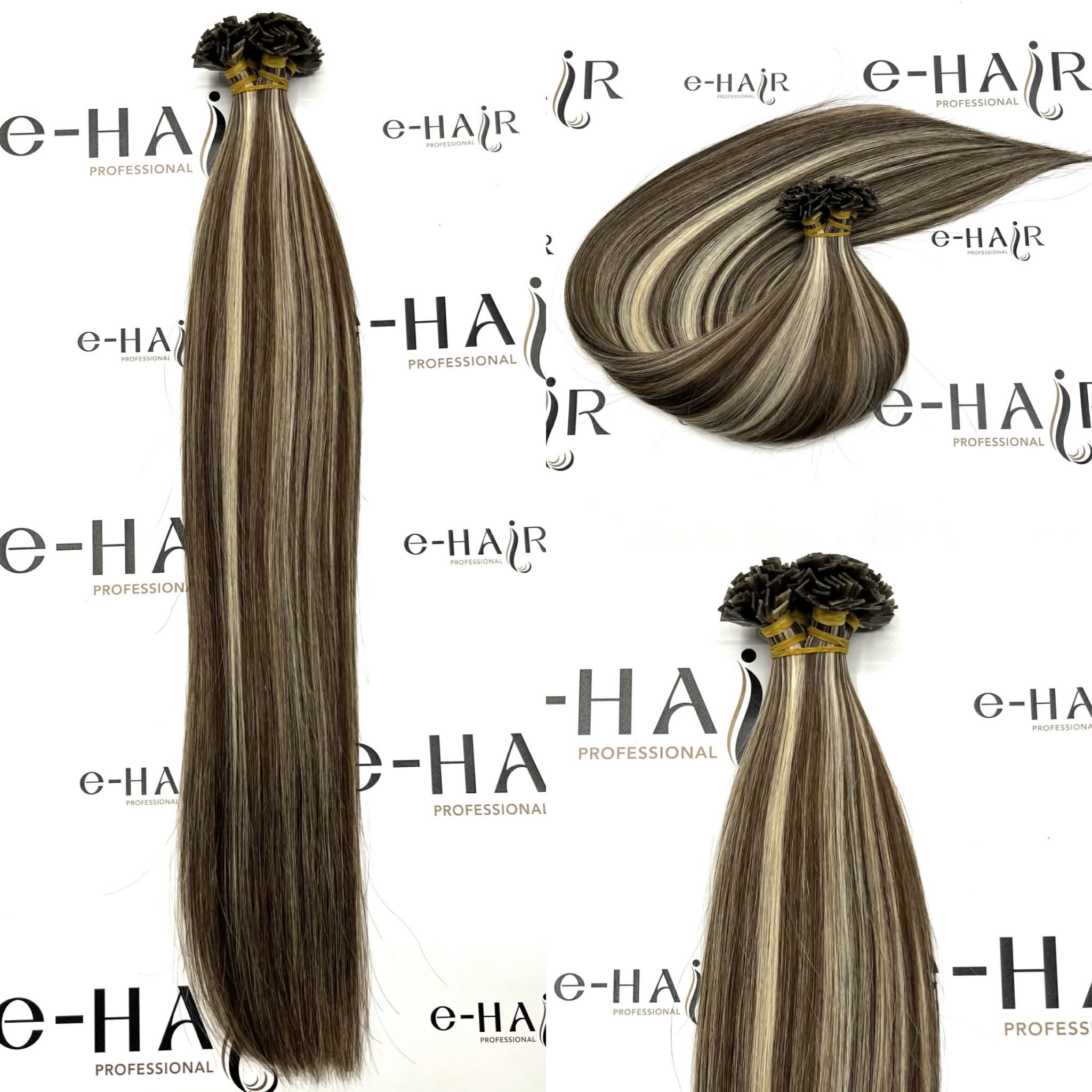 Extensions Bronze line 55-60CM Με Ανταύγειες P4-60#