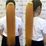 Αλογοουρά ponytail φυσικά μαλλιά bronze line 60-65cm Orange#
