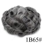 ΤΟΥΠΕ ΑΝΔΡΙΚΟ 100% Remy Human Hair 1b65# 0.6 base