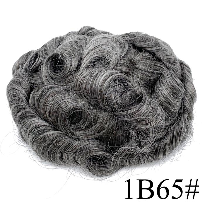 ΤΟΥΠΕ ΑΝΔΡΙΚΟ 100% Remy Human Hair 1b65# 0.6 base