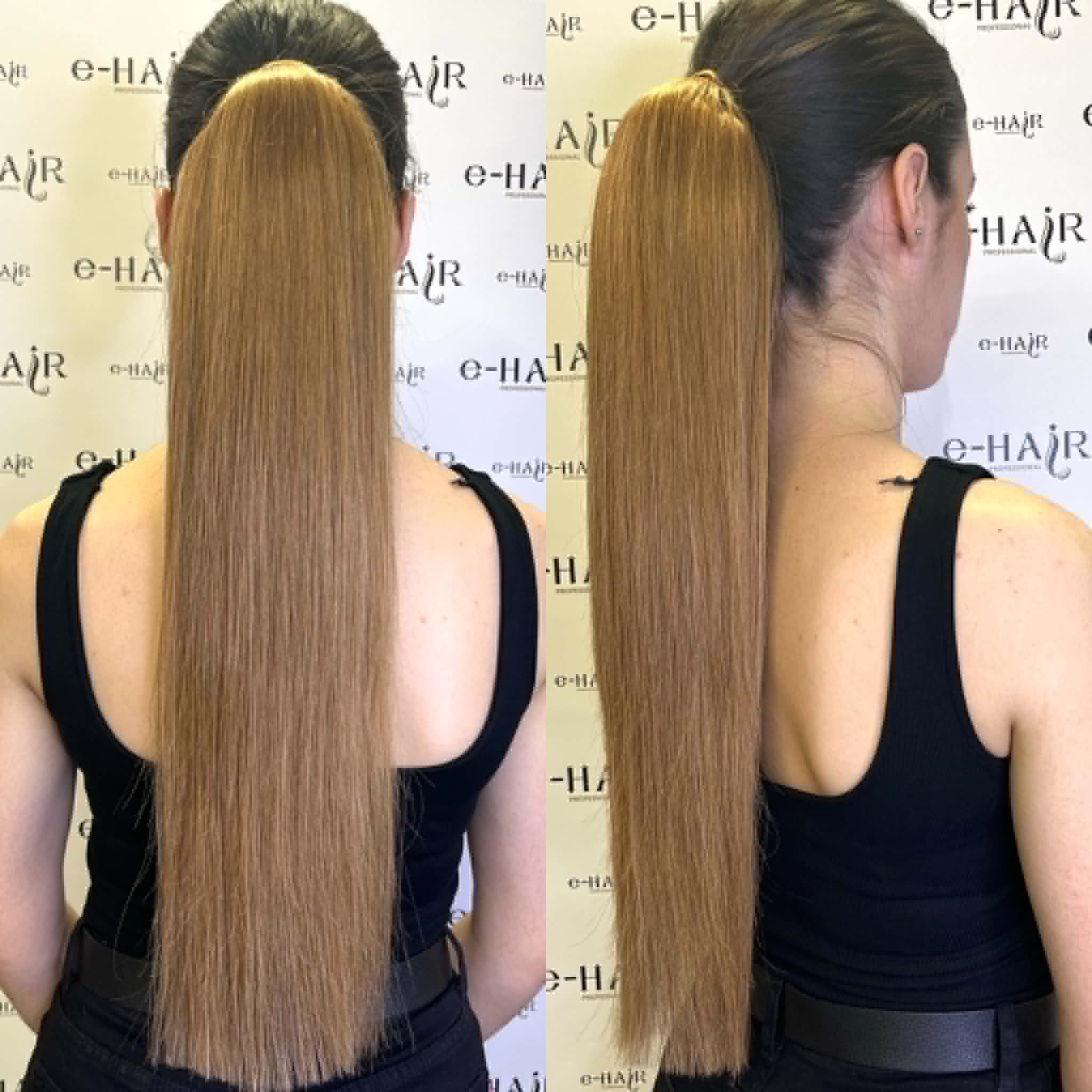 Αλογοουρά Ponytail Φυσικά Μαλλιά Silver Line Με Χτενάκι 55cm 14#