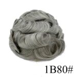 ΤΟΥΠΕ ΑΝΔΡΙΚΟ 100% Remy Human Hair 1b80# 0.6 base