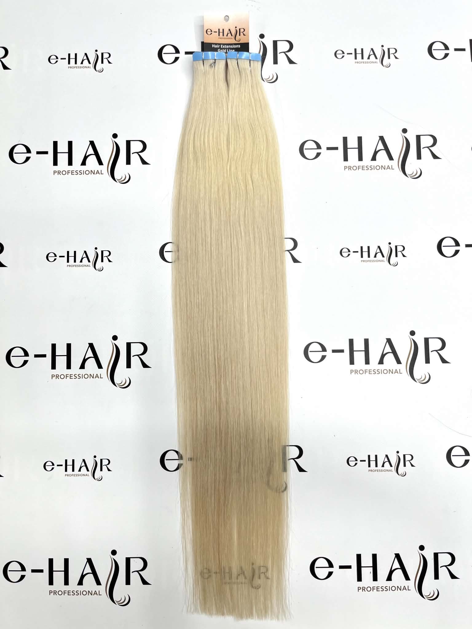 Tape Extensions Gold Line 10 Pcs Pearl-White# 60-65cm - Image 2