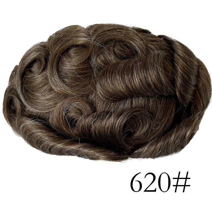 ΤΟΥΠΕ ANΔΡΙΚΑ 100% REMY HUMAN HAIR – 620# 0.6 BASE