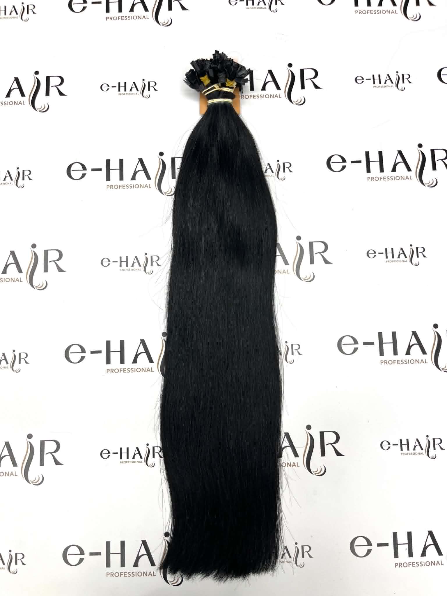 Extensions Gold Line Russian Hair 65cm 1# Jet Black - Image 4