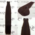 Τρέσα Φυσική Russian Hair Gold line 65cm 2#Dark Brown