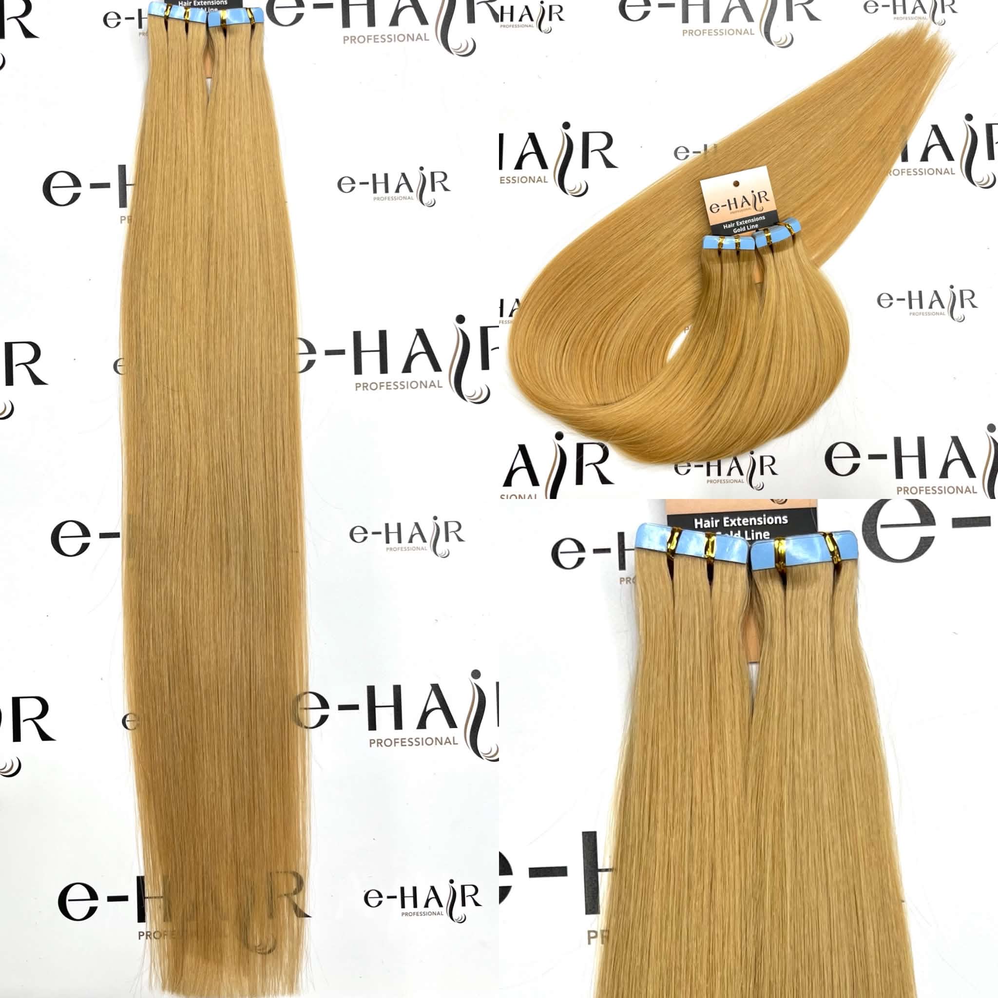 Tape Extensions Gold Line 10 Pcs 27# 60-65cm