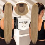 Αλογοουρά ponytail φυσικά μαλλιά bronze line 55-60cm  27# Dark Blonde