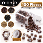 Microrings Με Σιλικόνη 100pcs